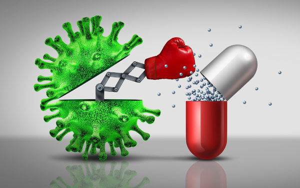 O uso inadequado de antibióticos pode causar seleção de bactérias resistentes.